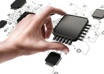 3D electronic component models on a PCB