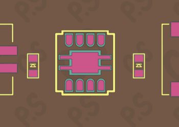 Component courtyard management with silkscreen