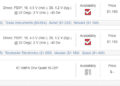 Featured SN754410 variants in the Ultra Librarian search engine