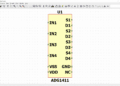 Creating a custom schematic symbol in a SPICE program.