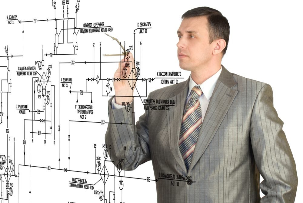 A designer building a circuit