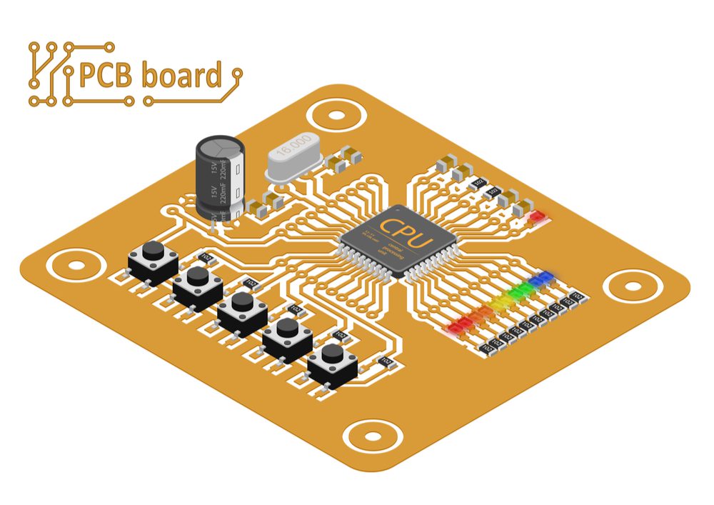 PCB board.