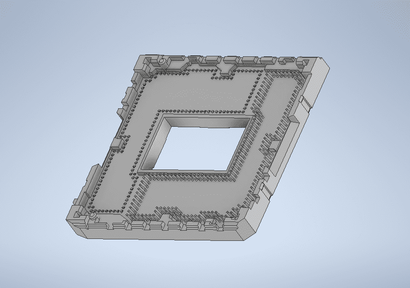 FCLGA1151 socket STEP file