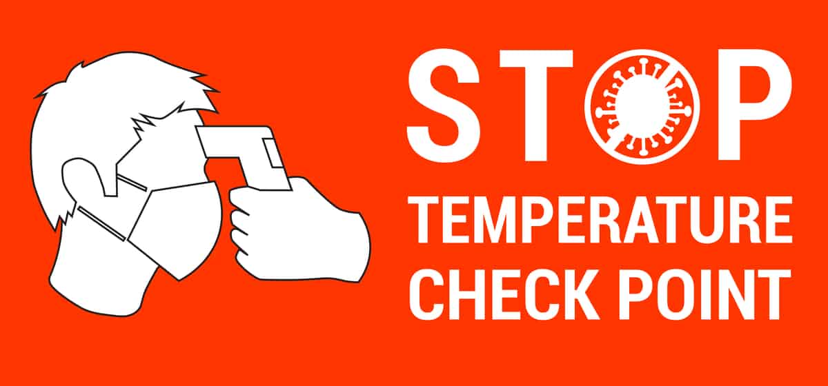 Measuring temperature to assess wellness