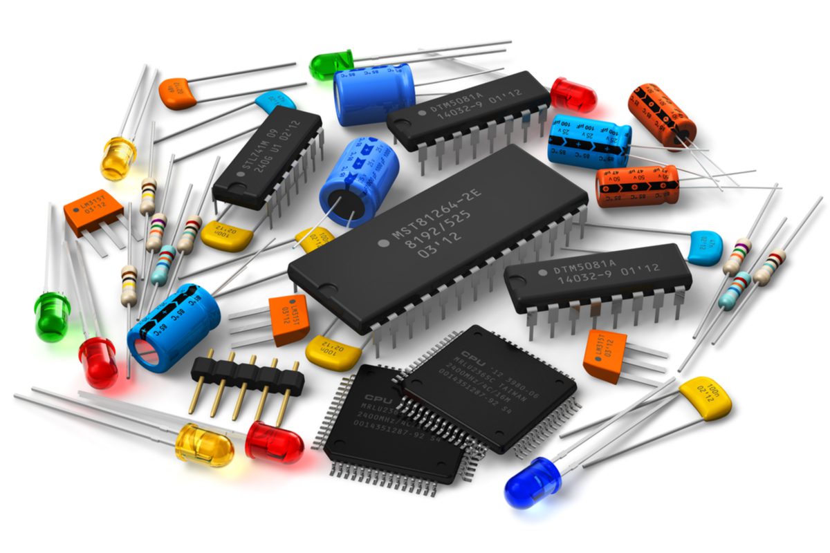  Example of procured PCB components