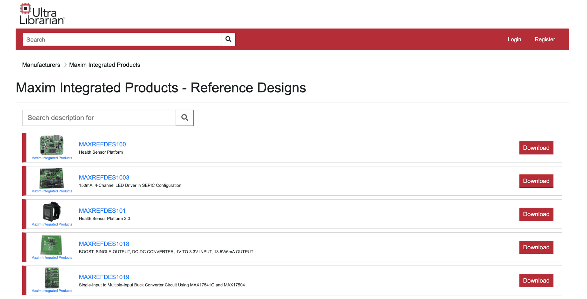  Electronics reference design Maxim Integrated