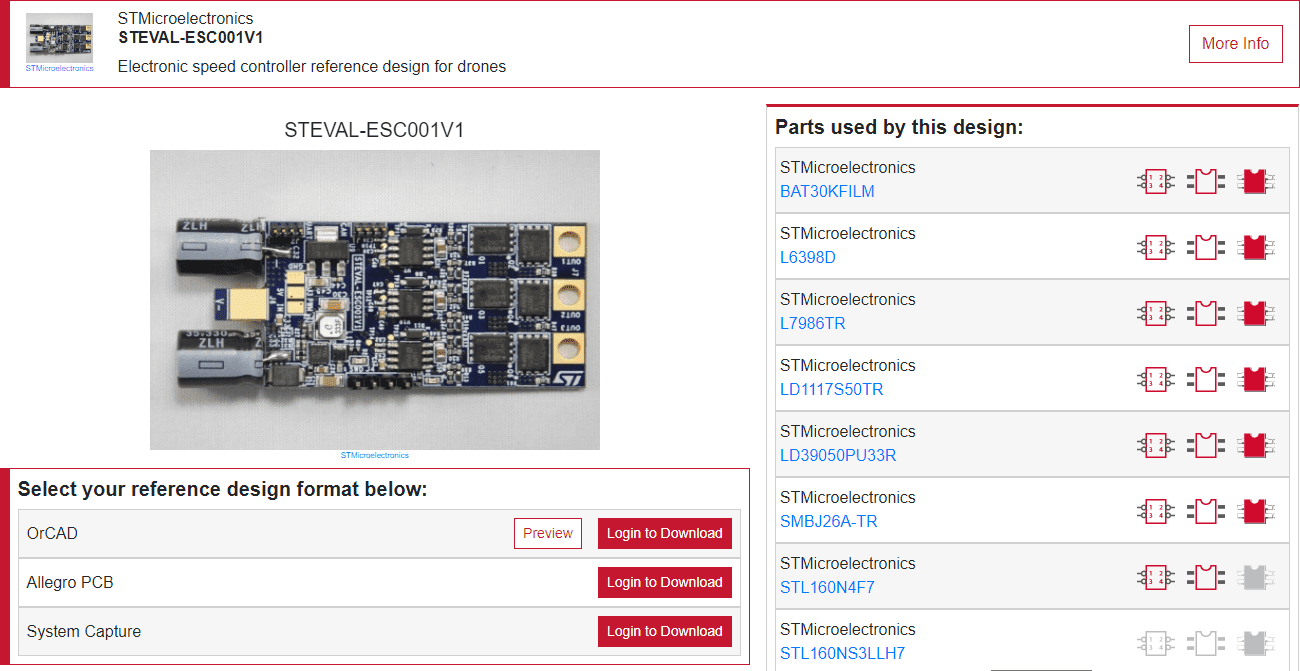 STMicroelectronics electronics reference design