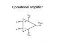 Common symbol for the LM741 op amp