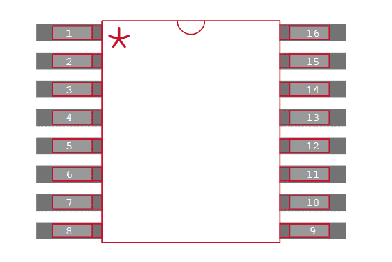 PCB footprint