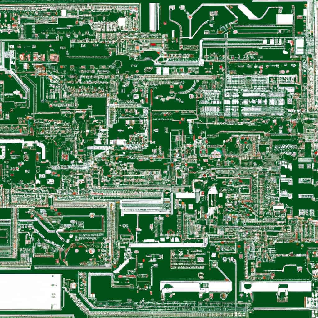 Complex PCB trace route networks