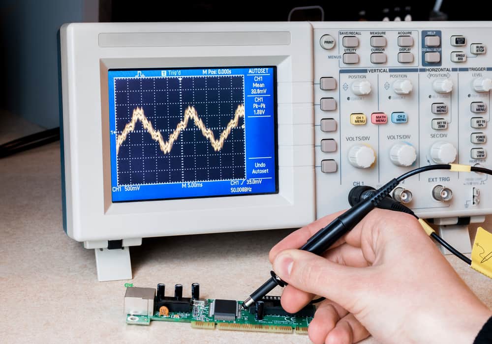 Testing electronic components