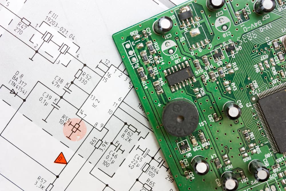 Circuit board and its PCB diagram