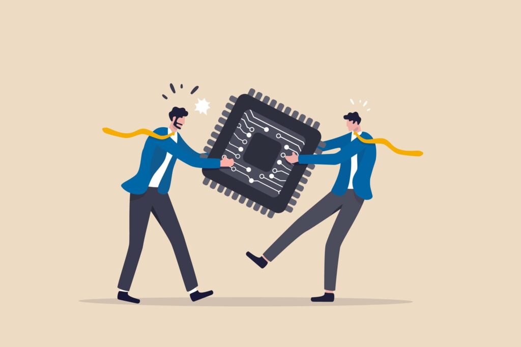 Electronic components supply chain