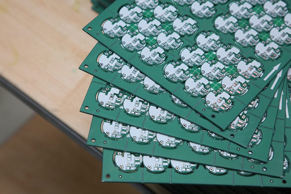 PCB panel tab routing