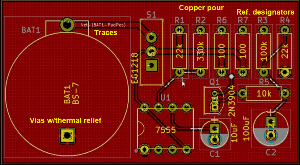 KiCAD Layout