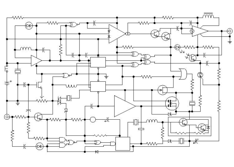 Circuit board schematic