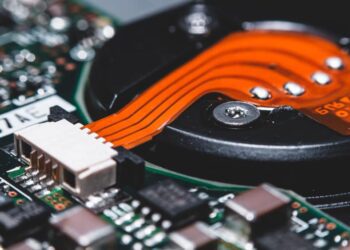 Harsh Environment Connectors on Circuit Board Hard Drive