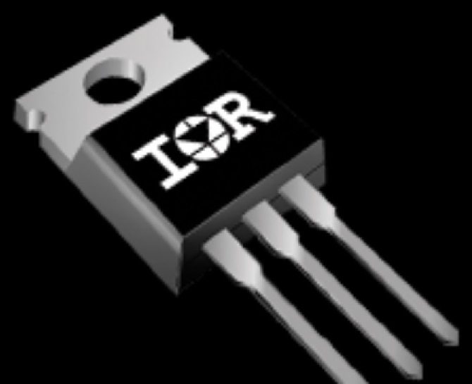  Infineon IRFZ44N MOSFET rectifier