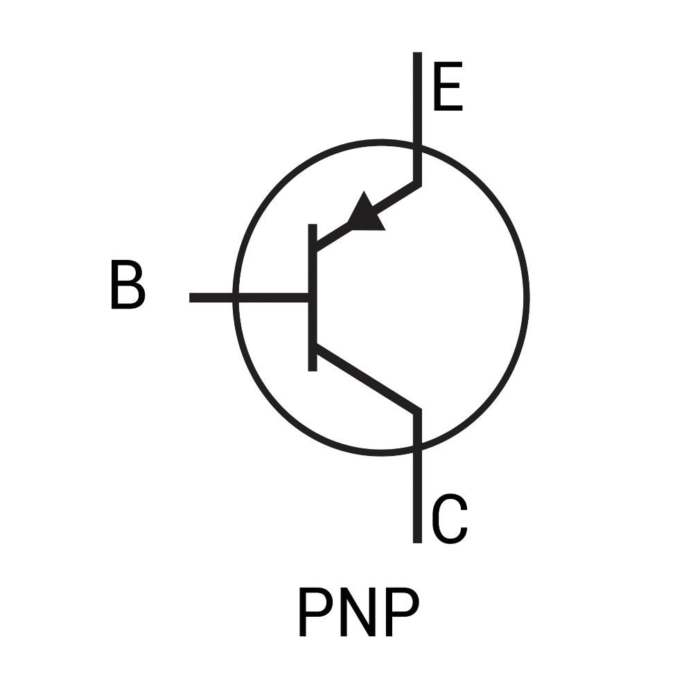 Circuit symbol for 2N5401 Transistor