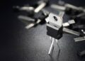 A close view of MOSFET