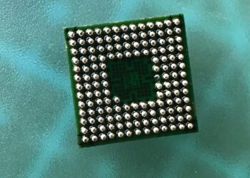 Flip Chip BGA bottom view