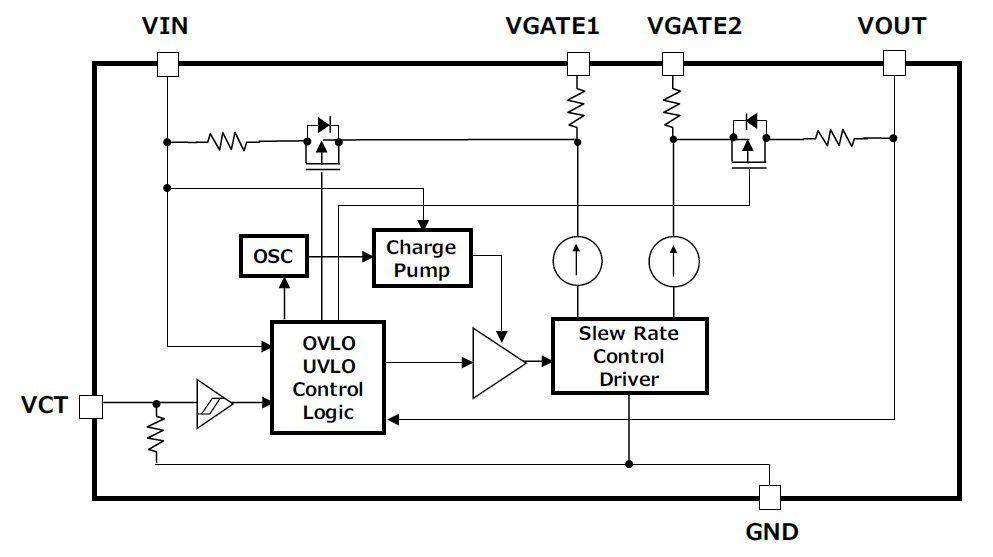 TCK42xG block diagram