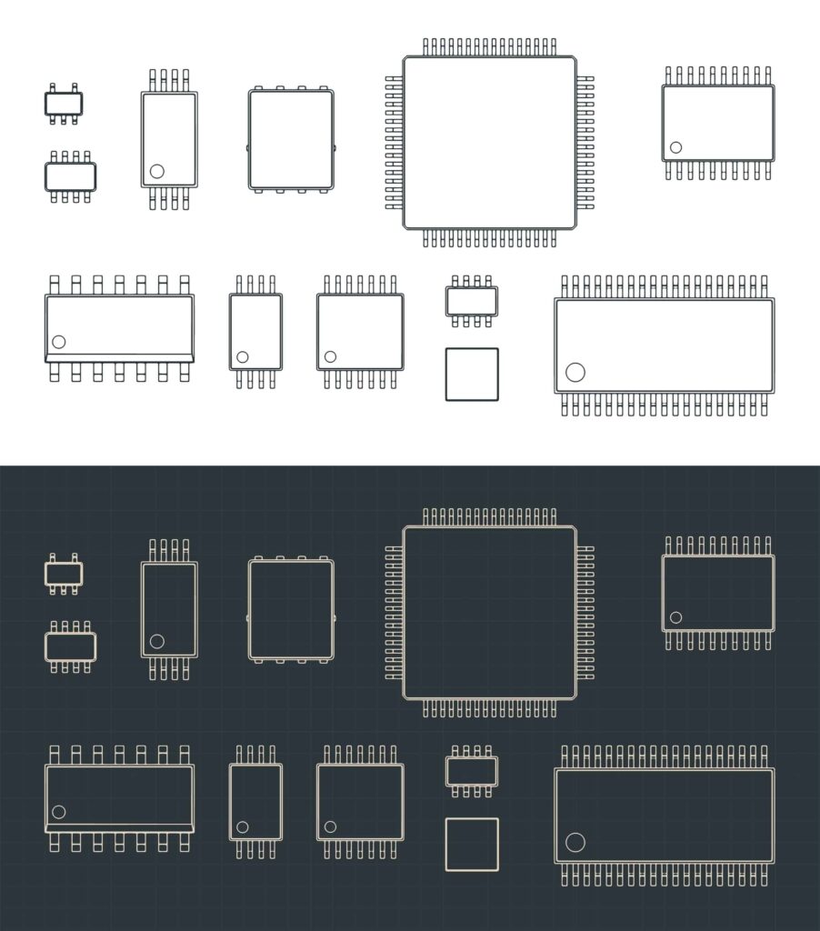 IC packaging design examples