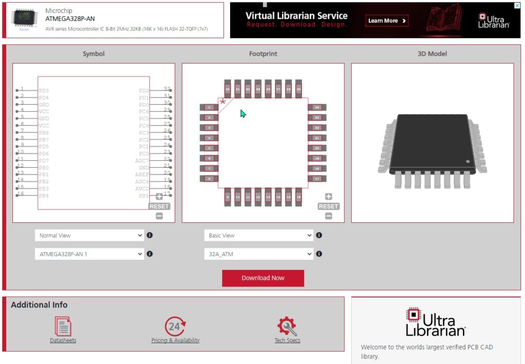 ATmega328p Pinout: Architecture and Application - Free Online PCB CAD ...