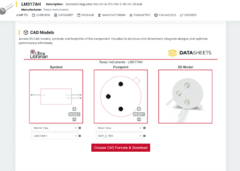Ultra Librarian CAD Models Now on Datasheets.com