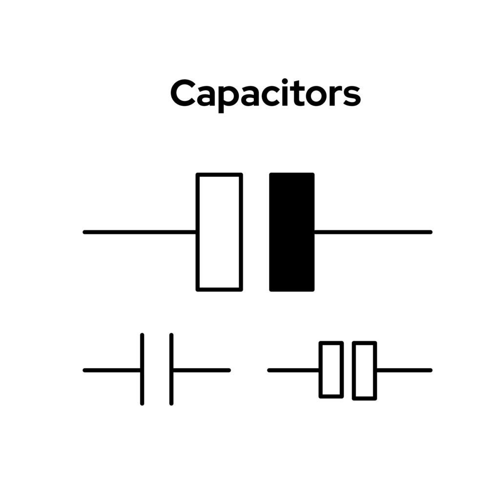 Some of the capacitor symbols you need to know