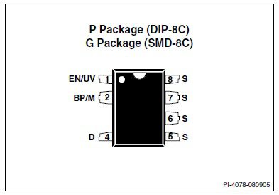 The TNY277PN pinout