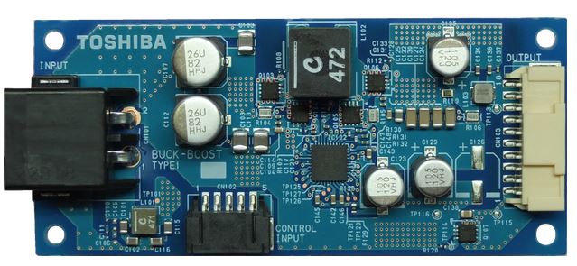 Toshiba’s USB Power Delivery Buck Boost DC-DC converter for automotive application reference design