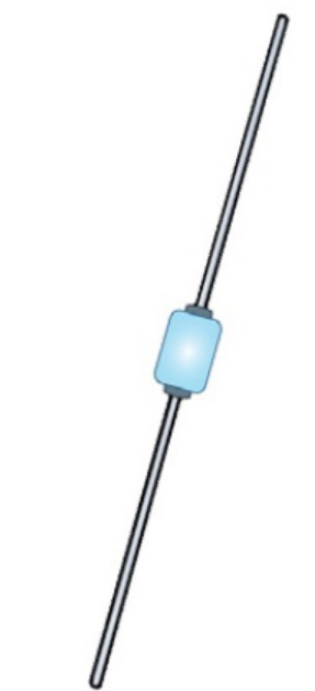 1N5811 rectifier diode drawing taken from the 1N5811 datasheet