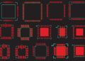 Footprint dimensions for electronic parts come in all sizes