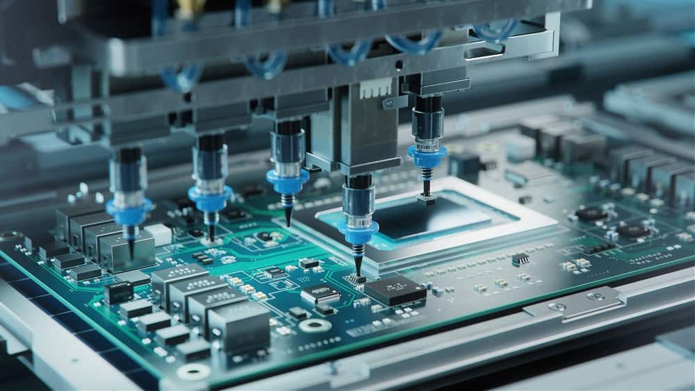 The SMD LED footprint needs to be designed to align precisely with the component for automated pick-and-place machines