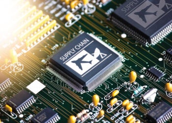 Electronic parts supply chain representation