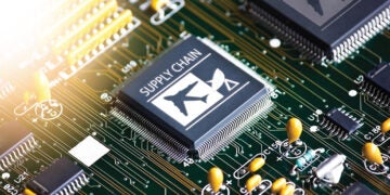 Electronic parts supply chain representation