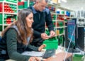 Verifying the inventory of an electronic parts database