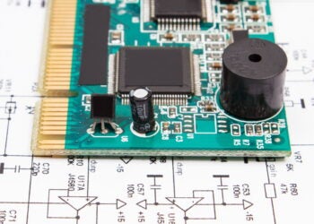 Many designs include both SMT and THT components.