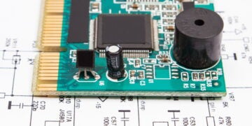 Many designs include both SMT and THT components.