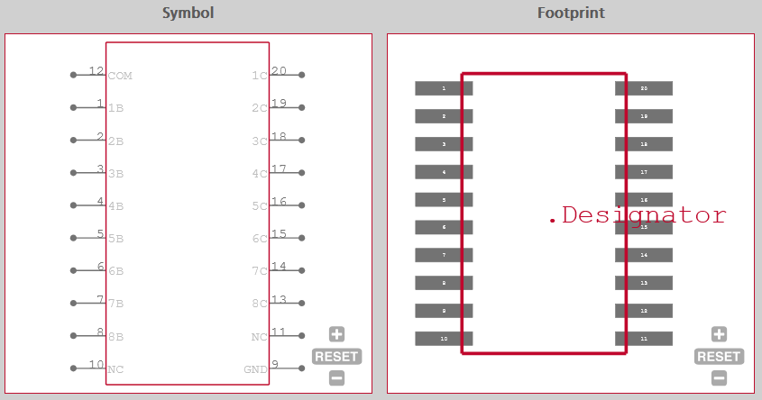 ULN2803CDWR information from Ultra Librarian Database