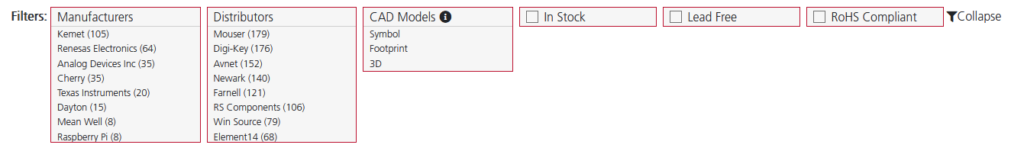 Download capacitor model from UL