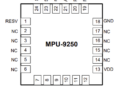 Pin Out of MPU9250 from MPU9250 Datasheet