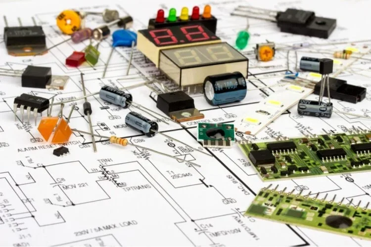 Component cross reference searches will find many electronic components, including capacitors, integrated circuits, and resistors.