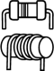 resistors inductors icon